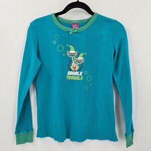 Disney Vintage 90s Double Trouble Lady and The Tramp Siamese Cats Long Sleeve